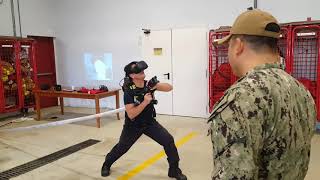 Flaim Trainer In Use