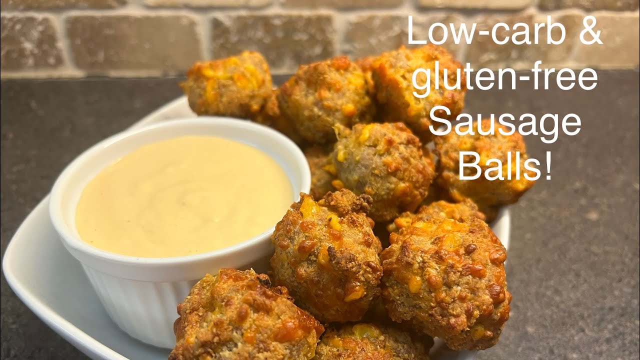 Air Fryer Best sausage ball you'll ever eat. Lowcarb & GF! Just add