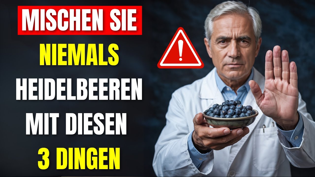 🚫 Iss Niemals Heidelbeeren mit DIESEN 3 Lebensmitteln – Gefährlich Nach 60!
