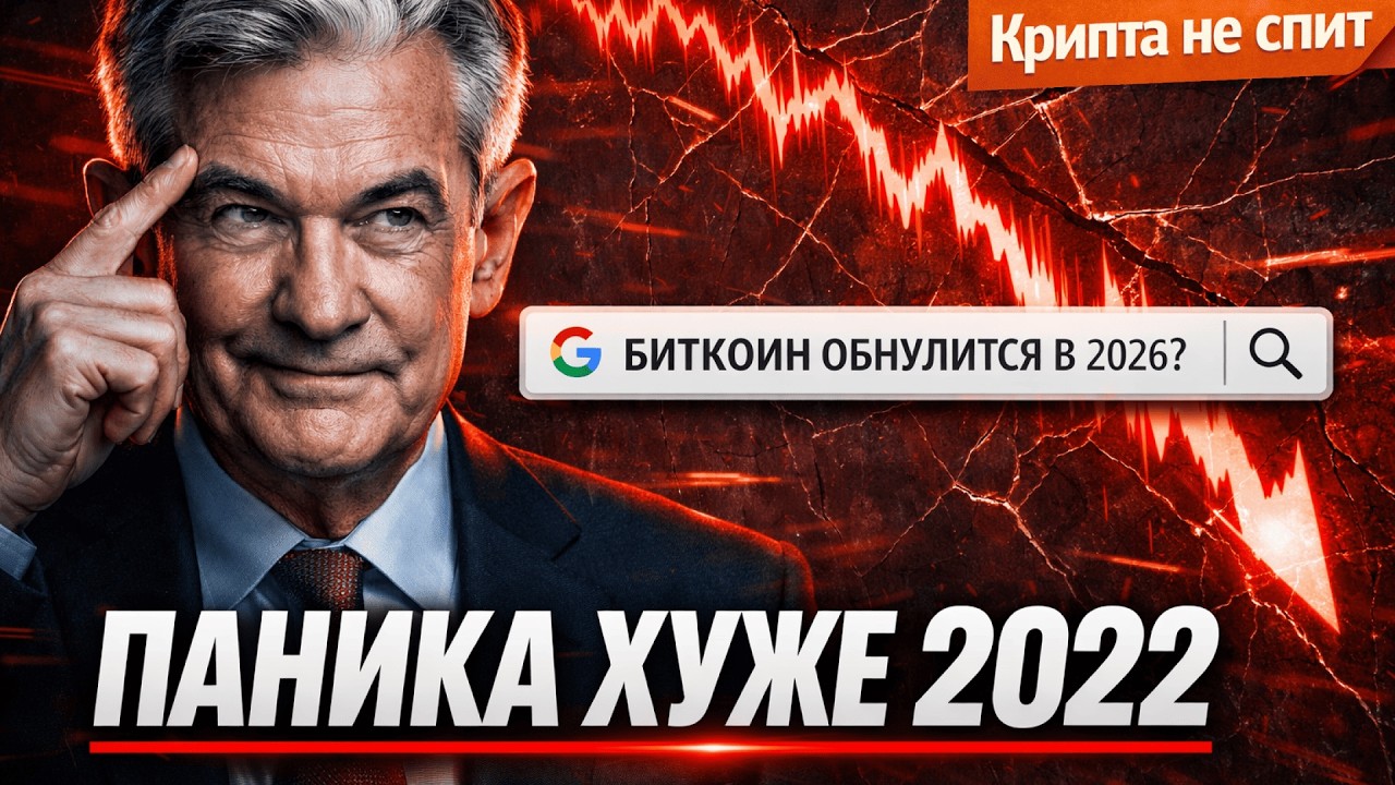 ЭТО ПРИЧИНА ПАДЕНИЯ БИТКОИНА! Кто тормозит рынок, пока Трамп скупает дно? | Крипта не спит 19.02.26