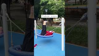 Playground granny in China #shenzhen #china #playground #chinalife