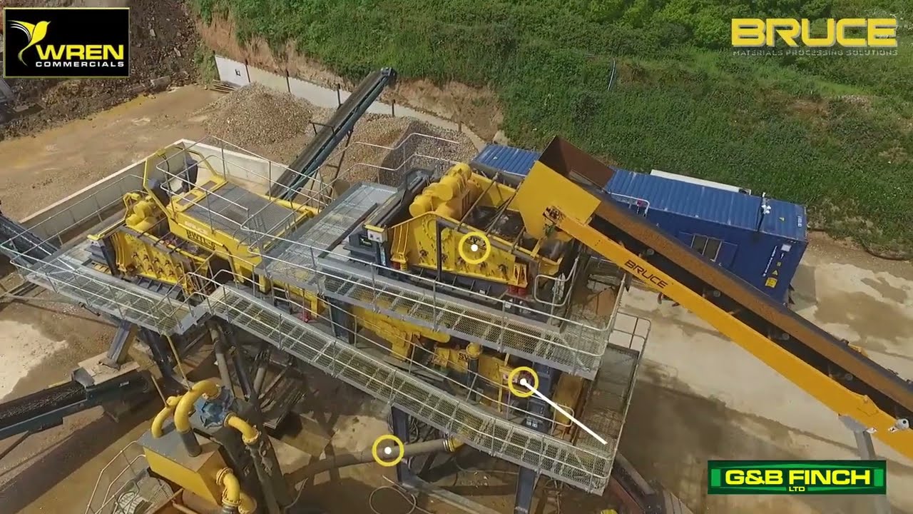 Bruce BWR-TL Modular Wash Plant