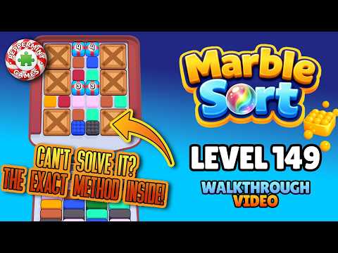 Marble Sort Level 149 Walkthrough & Solution