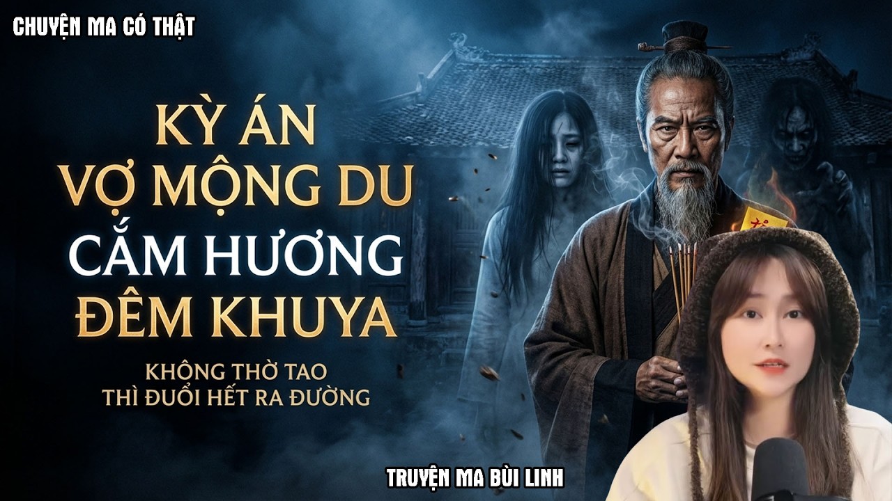 CHUYỆN MA : VỢ MỘNG DU CẮM HƯƠNG ĐÊM KHUYA KHÔNG THỜ TAO THÌ ĐUỔI HẾT RA ĐƯỜNG | CÔ BÉ HÀ NỘI