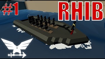 Hull & 10 SEATS! -  RHIB -  Stormworks: Build and Rescue  -  Part 1