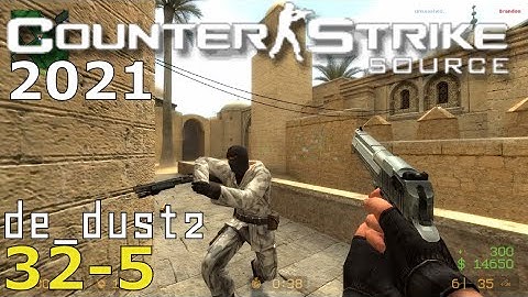 Counter-Strike: Source 2021 Gameplay - de_dust2 (32-5)