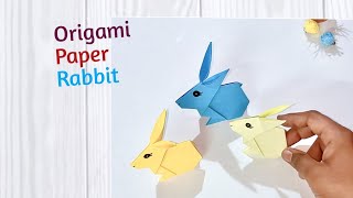 How to Make a Paper Rabbit ✨ Easy Origami Bunny Step by Step Tutorial #craft #origami #paperrabbit