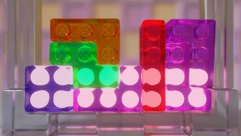 Softbody Tetris with Lamp 1