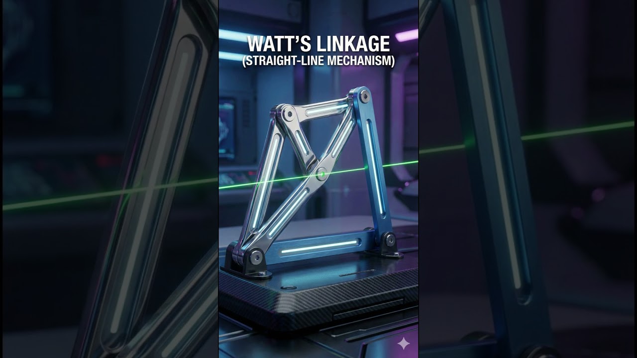 Механизм с четырьмя звеньями: объяснение за 25 секунд! | Простой гений кинематики