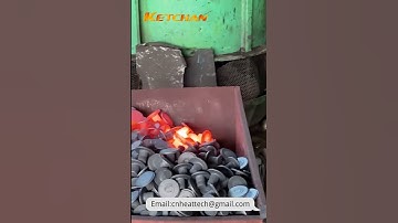 How to do induction forging process of bolt head?