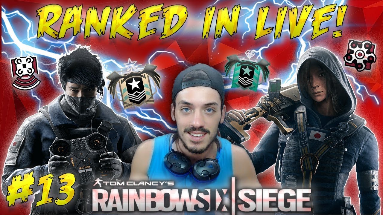 Rainbow Six Siege - Ranked In Live # 13 - [Ps4] ITA - YouTube
