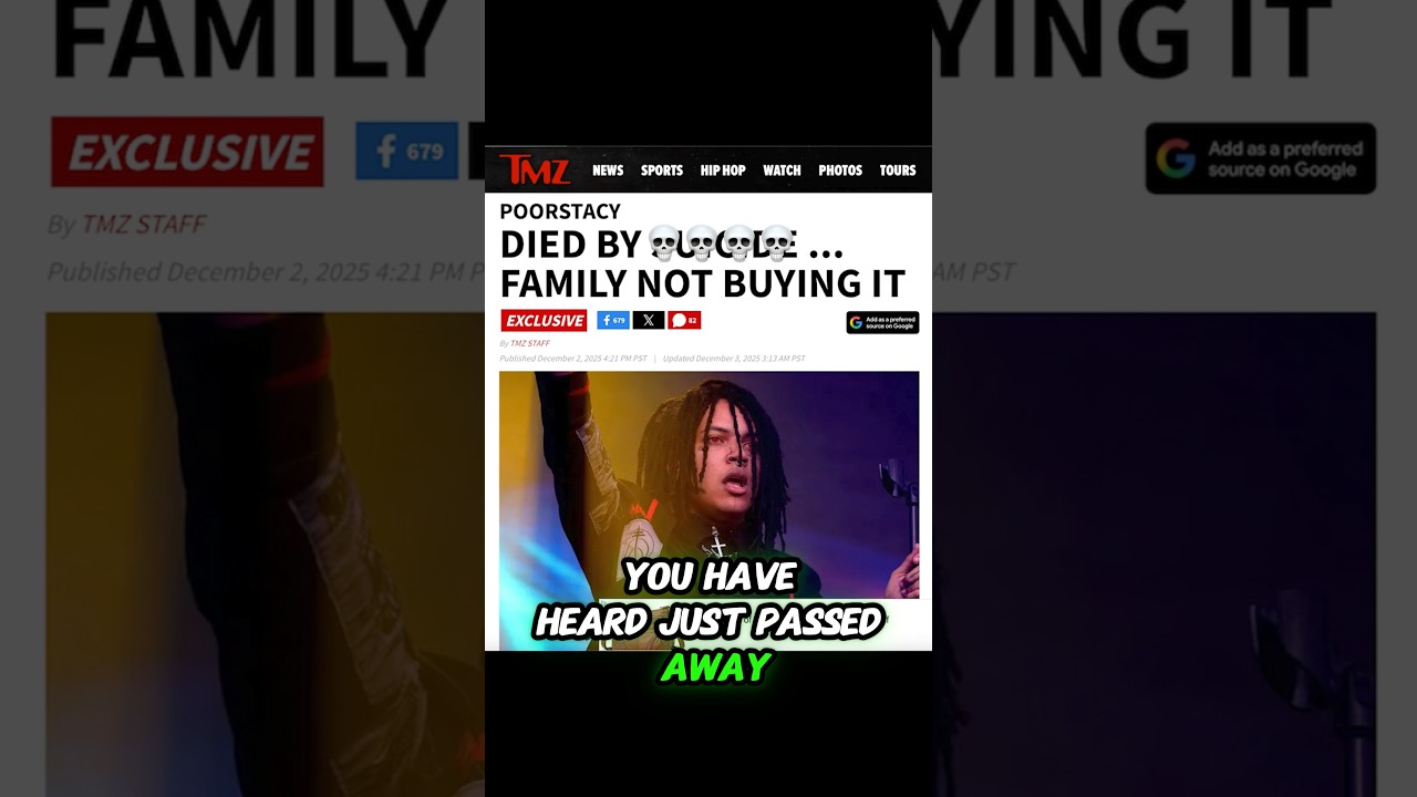 Poorstacy Died? R.I.P 🪦 