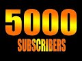 5000 SUBSCRIBERS ACHIEVED !!!