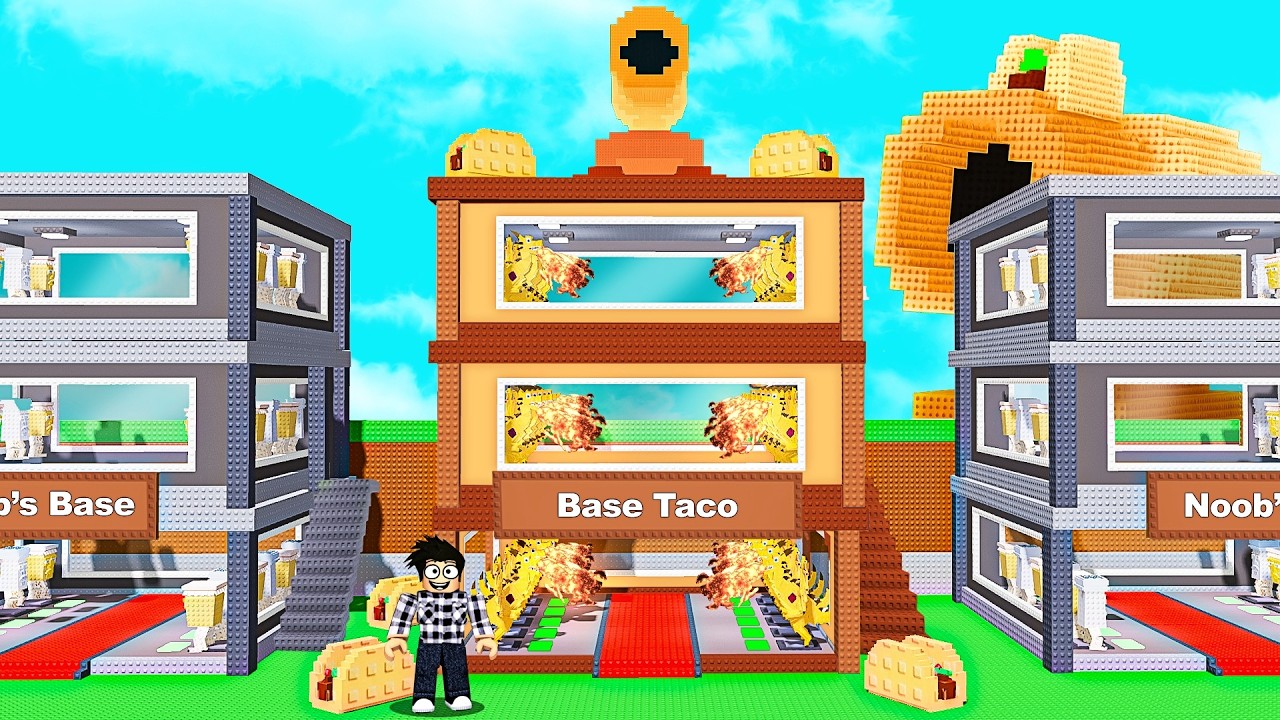 J'AI DÉBLOQUÉ LA BASE TACOS DANS STEAL A BRAINROT 🌮😱 (TACO TUESDAY ADMIN)