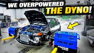 Turbo Nitrous AWD B-Series Dyno! Will my cast GSR block hold 60psi?