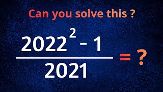 A Nice Math Problem 