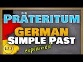 How to use  build prteritum  german simple past explained