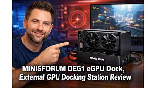 🖥️ MINISFORUM DEG1 eGPU Dock External GPU Docking Station Review – Is It Worth It Before You Buy 🖥️