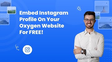 How to embed Instagram profile on your Oxygen website for FREE? #embed #free #instagram #oxygen