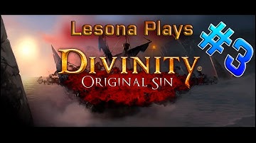 Stop Standing in Fire! - Divinity Original Sin EE PC Blind! - Ep:3 Lesona Plays!