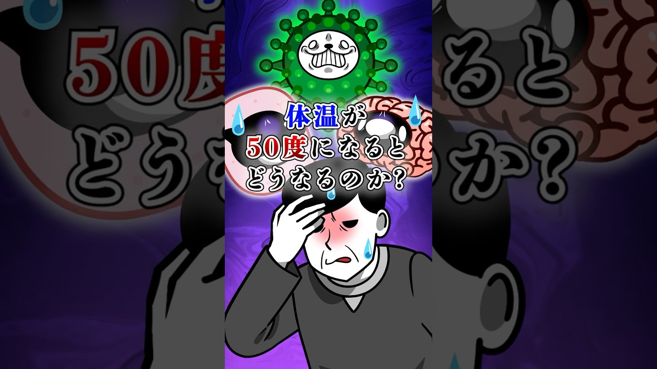 体温が50度になるとどうなるのか?【アニメ】#テイペン#Plottアニメ