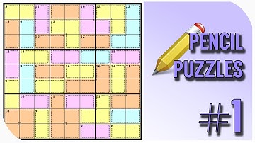 Pencil Puzzles #1 : Killer Sudoku