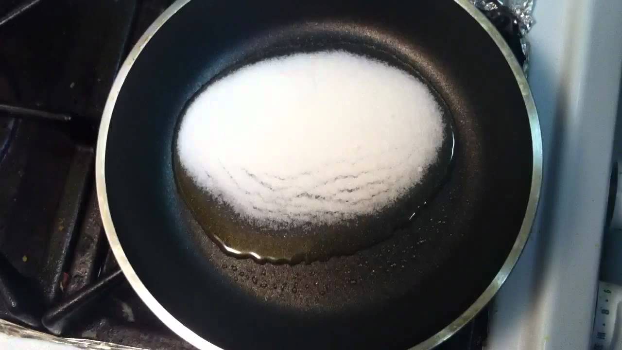 How to caramelize sugar for cake YouTube