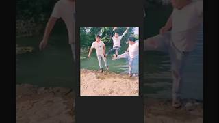 “Funny Water Jump 😅” #shorts #funny #comedy #viral #trending