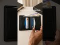 BLW0013A Fashion Freak Slim Card Wallet for men  - ATM Card Wallet - Black