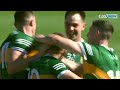 2022 gaelic football moments kerrys sean o sheas free at allireland semifinal