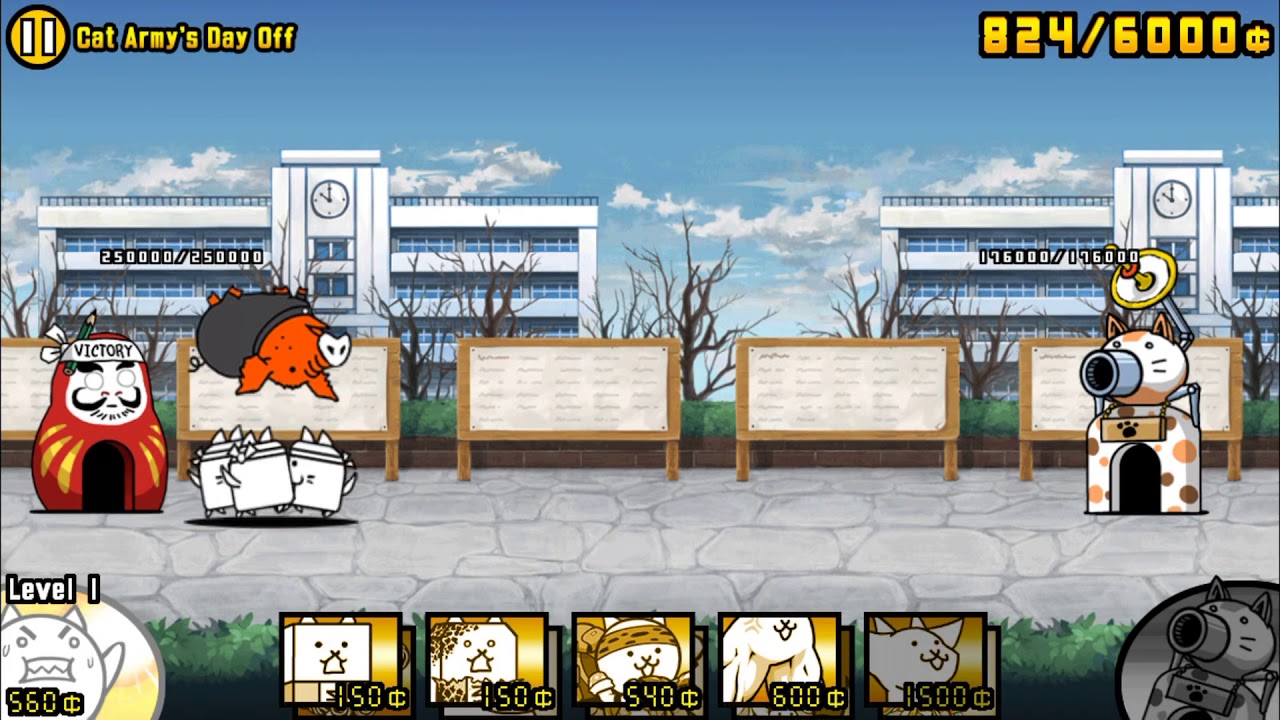 Battle Cats - Go Go Graduates! - Cat Army’s Day Off