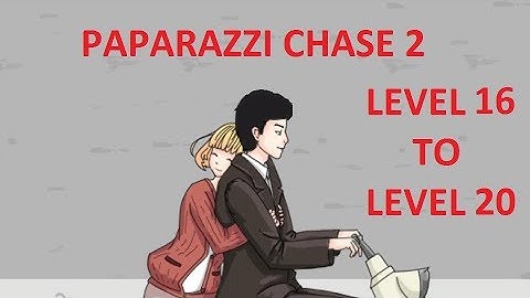 Paparazzi Chase 2 Walkthrough Level 16 To Level 20