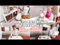 HOW TO ENTERTAIN A 3 YEAR OLD| INDOOR ACTIVITIES FOR TODDLERS| Tres Chic Mama