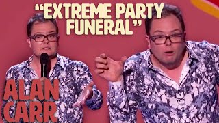 Alan Carr Has His Dream Funeral Planned | Yap Yap Yap | Alan Carr