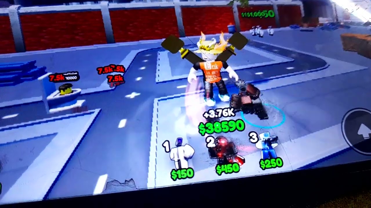 Sledgehammer speakerman vs endless mode (skibidi tower defense)