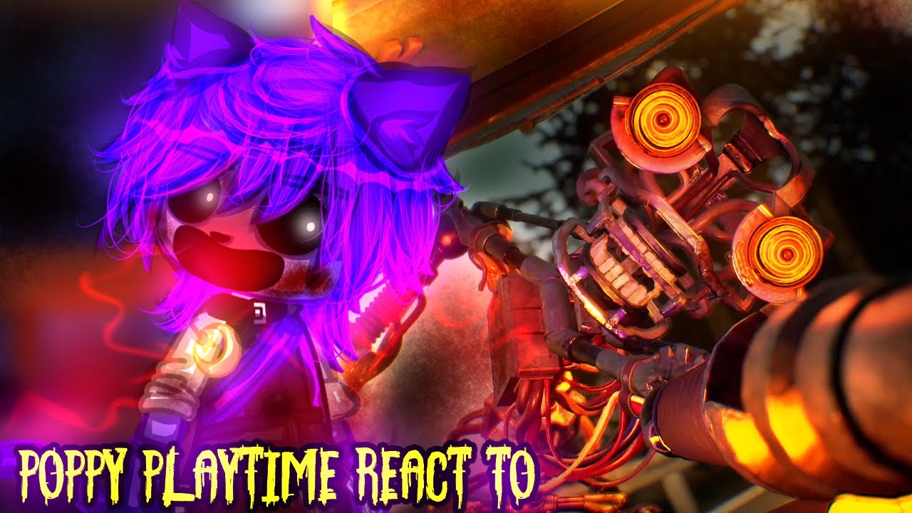 Poppy Playtime React To FNAF Secret of The Mimic GAMEPLAY || Gacha ...