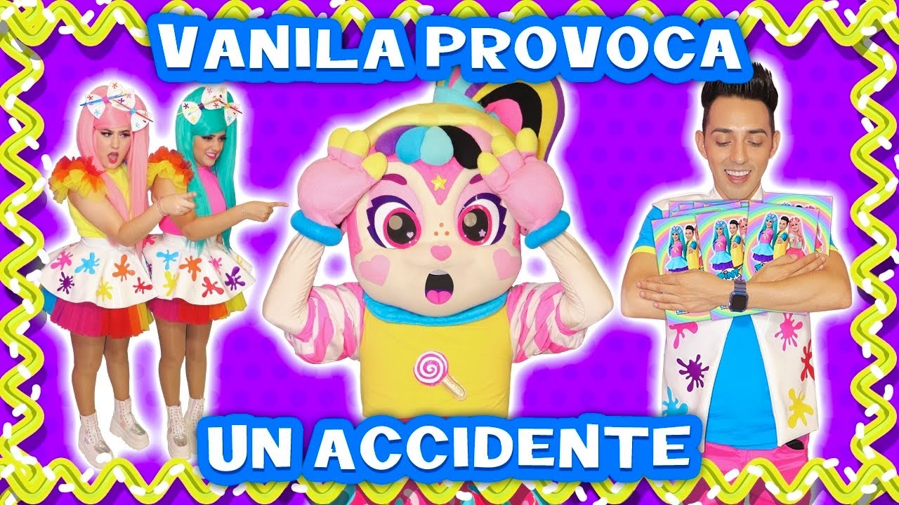 VANILA ARRUINA EL LIBRO DE COLOREAR / SHOW PIEDRA PAPEL O TIJERA / VANILA TIENE UN ACCIDENTE