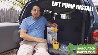 Jeep Liberty CRD Lift Pump Install (Air In Fuel FIX) - Sasquatchparts.com