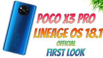 POCO X3 PRO Lineage Os 18.1 Official First Impressions With Benchmarks And Throttle Test.