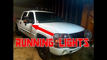How to get your 2015+ chevy tow mirrors to function as running lights and turn signals!