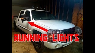 How to get your 2015+ chevy tow mirrors to function as running lights and turn signals!