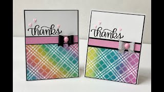 Simple &amp; quick ink-blended cards!