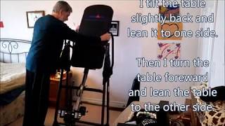 Inversion Table explained - Part 1 Set-up and adjustment
