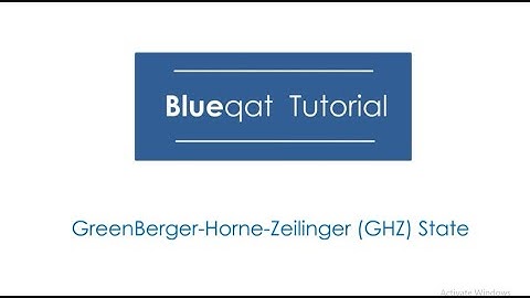 Chapter_110 GHZ State