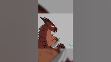Rodan Makes Anguirus a Lobster Sandwich