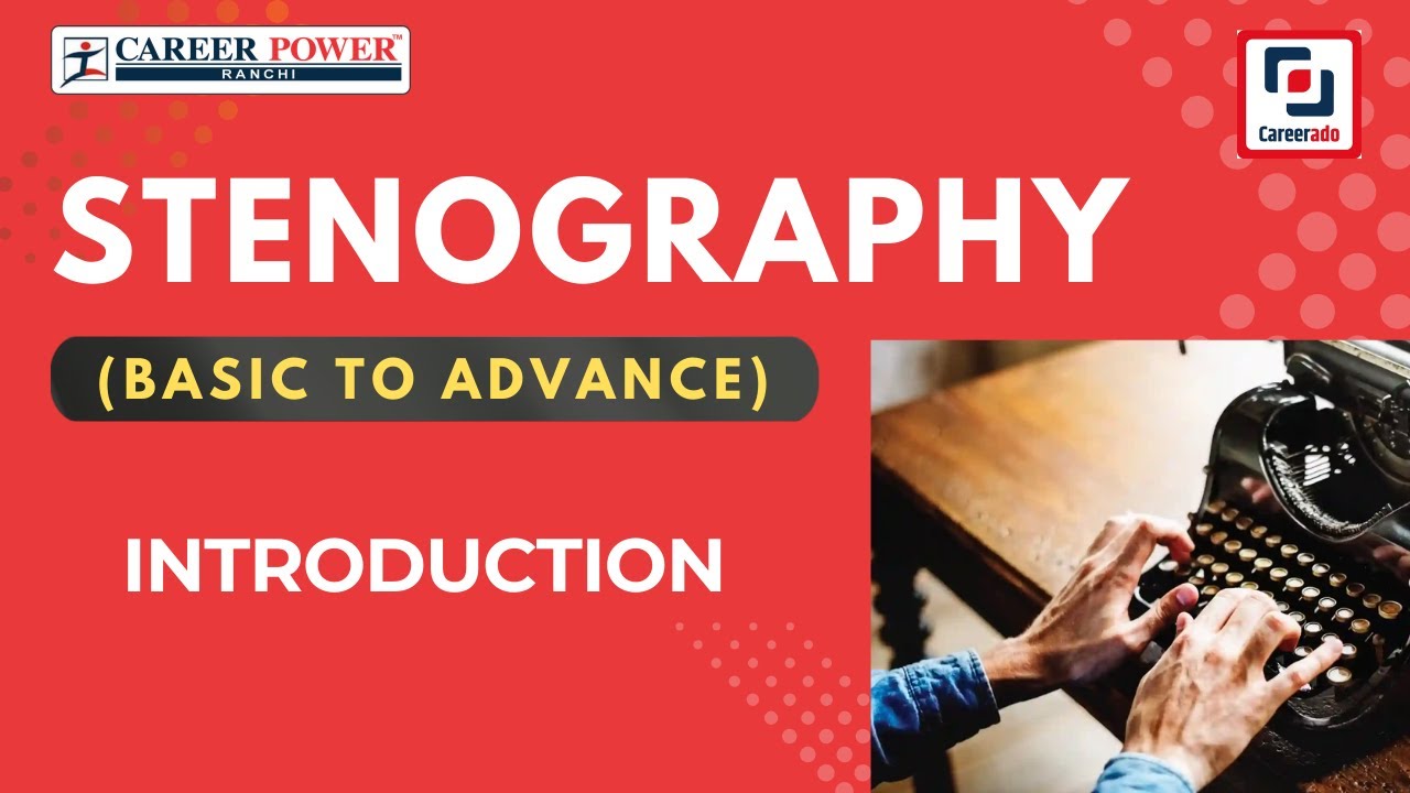 STENOGRAPHY (BASIC TO ADVANCE) (INTRO CLASS) 🔥 Hindi Shorthand for SSC STENO