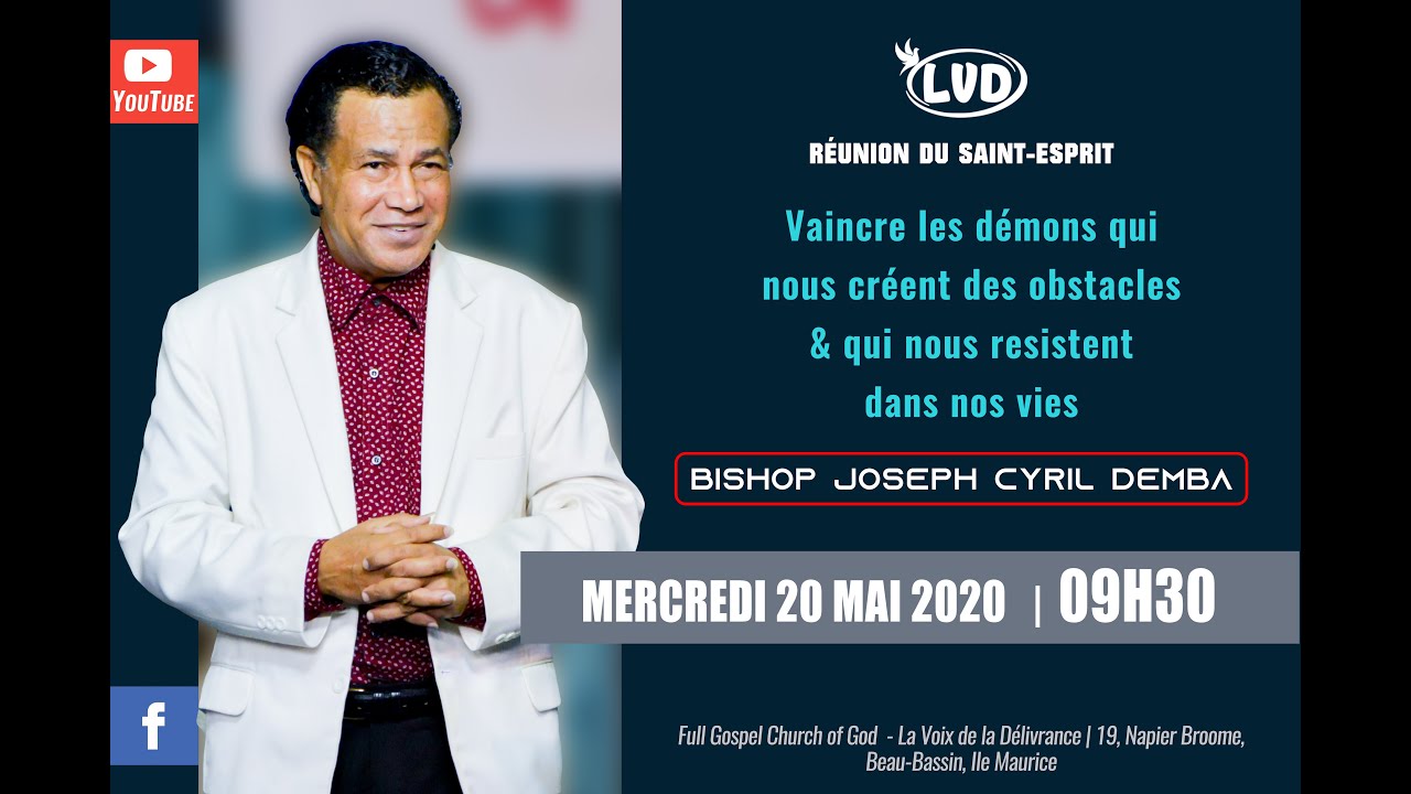 Vaincre les démons qui nous créent des obstacles & qui nous résistent ... | Bishop J. Cyril DEMBA