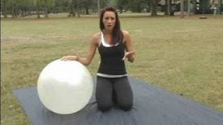 How to Use an Exercise Ball : Push Ups With an Exercise Ball