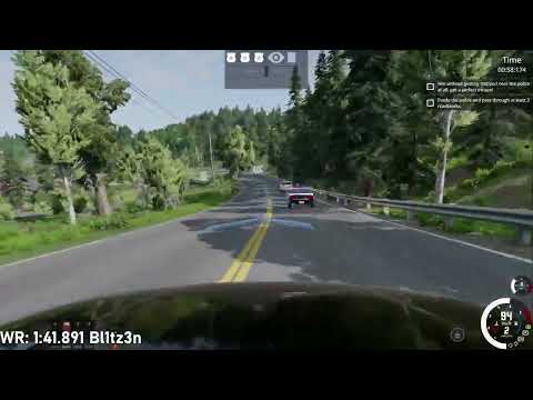 BeamNG Taken Treasure in 1:36.557