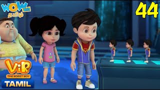 Vir The Robot Boy In Tamil | Ghost Bank Robber | Tamil Cartoon Stories For Kids | WowKidz தமிழ்